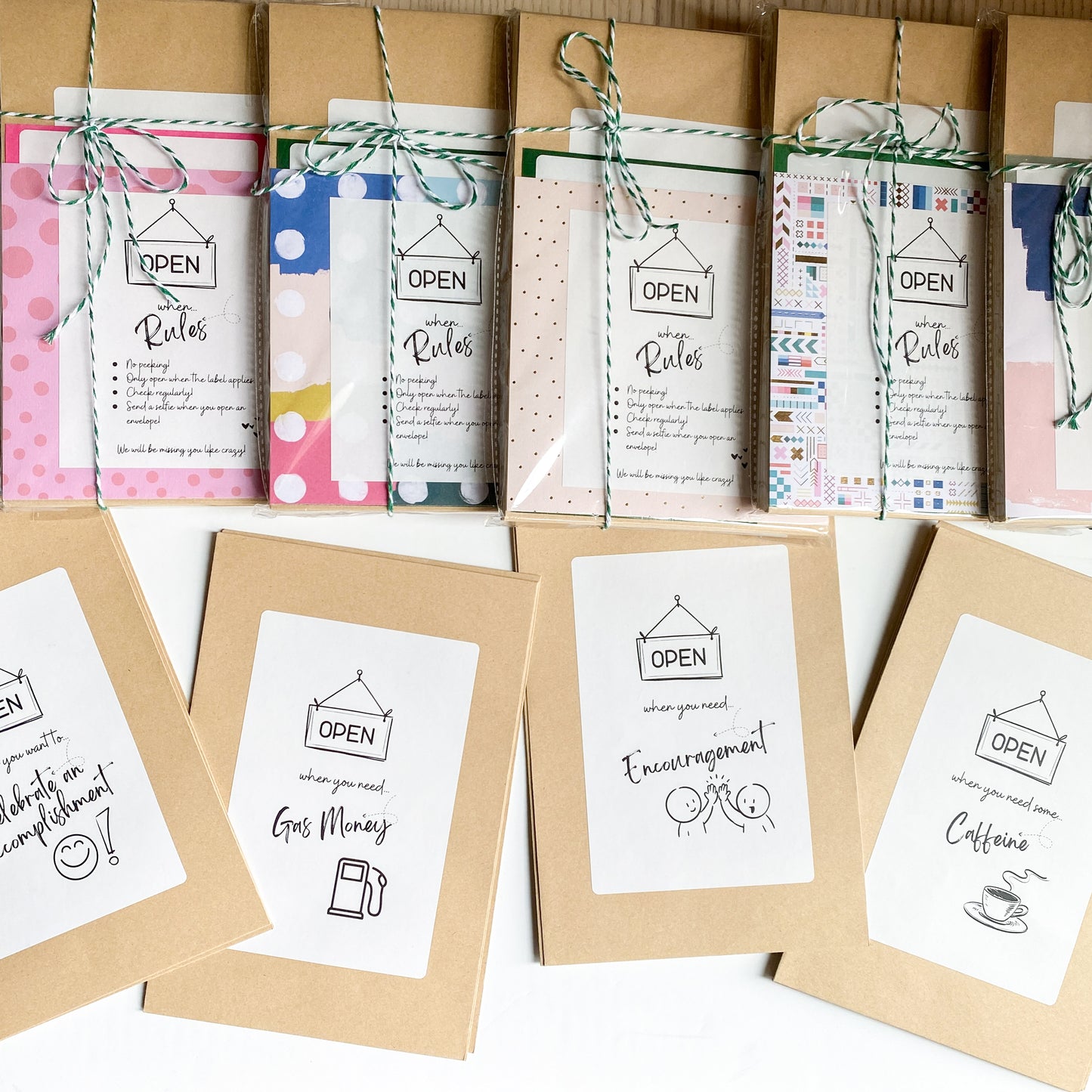Open When Envelopes - College Edition (set of 20)