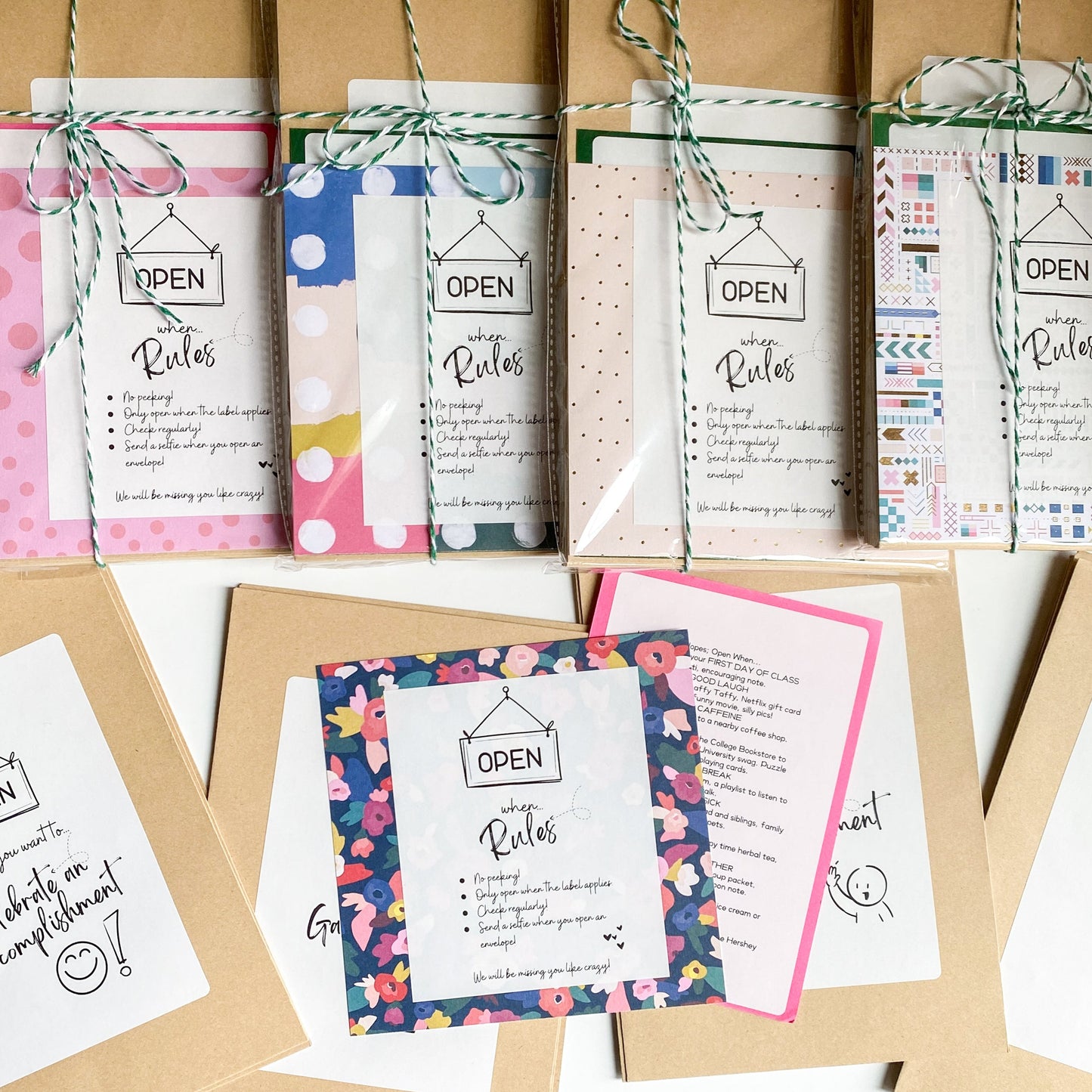 Open When Envelopes - College Edition (set of 20)