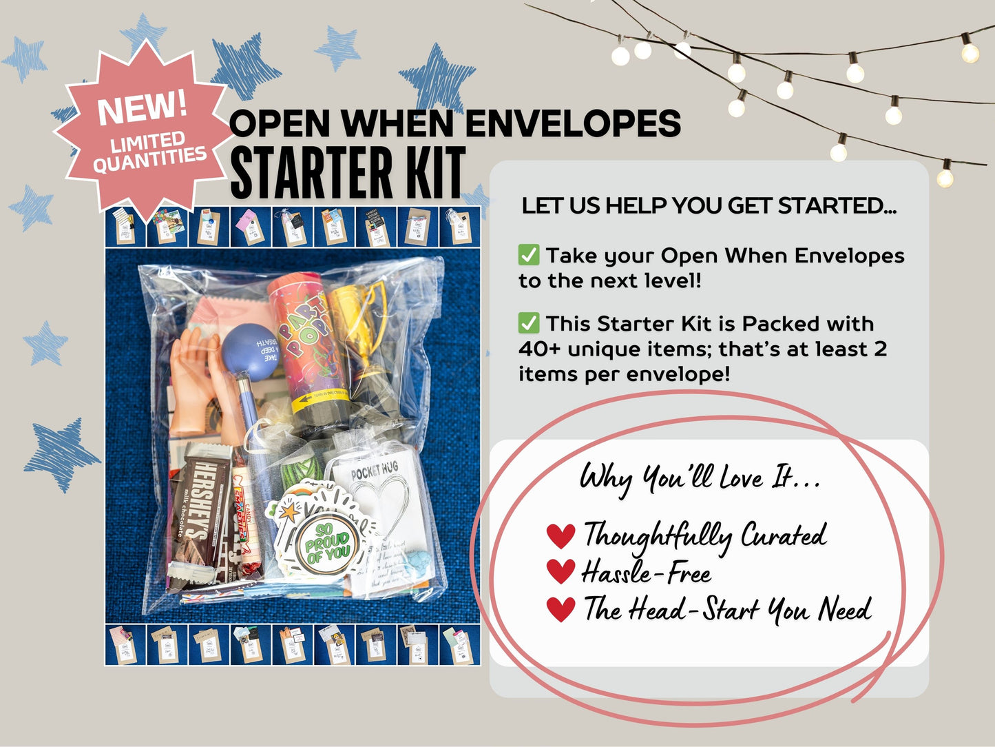 Open When Envelope Starter Kit