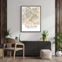 Load image into Gallery viewer, Custom Map Prints - Stlye B (any location, any city, any address)
