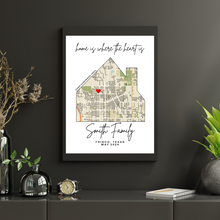 Load image into Gallery viewer, Housewarming Print (any location, any city, any address)
