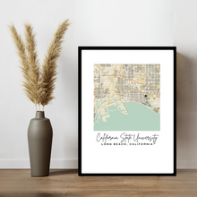 Load image into Gallery viewer, Custom Map Prints - Stlye A (any location, any city, any address)
