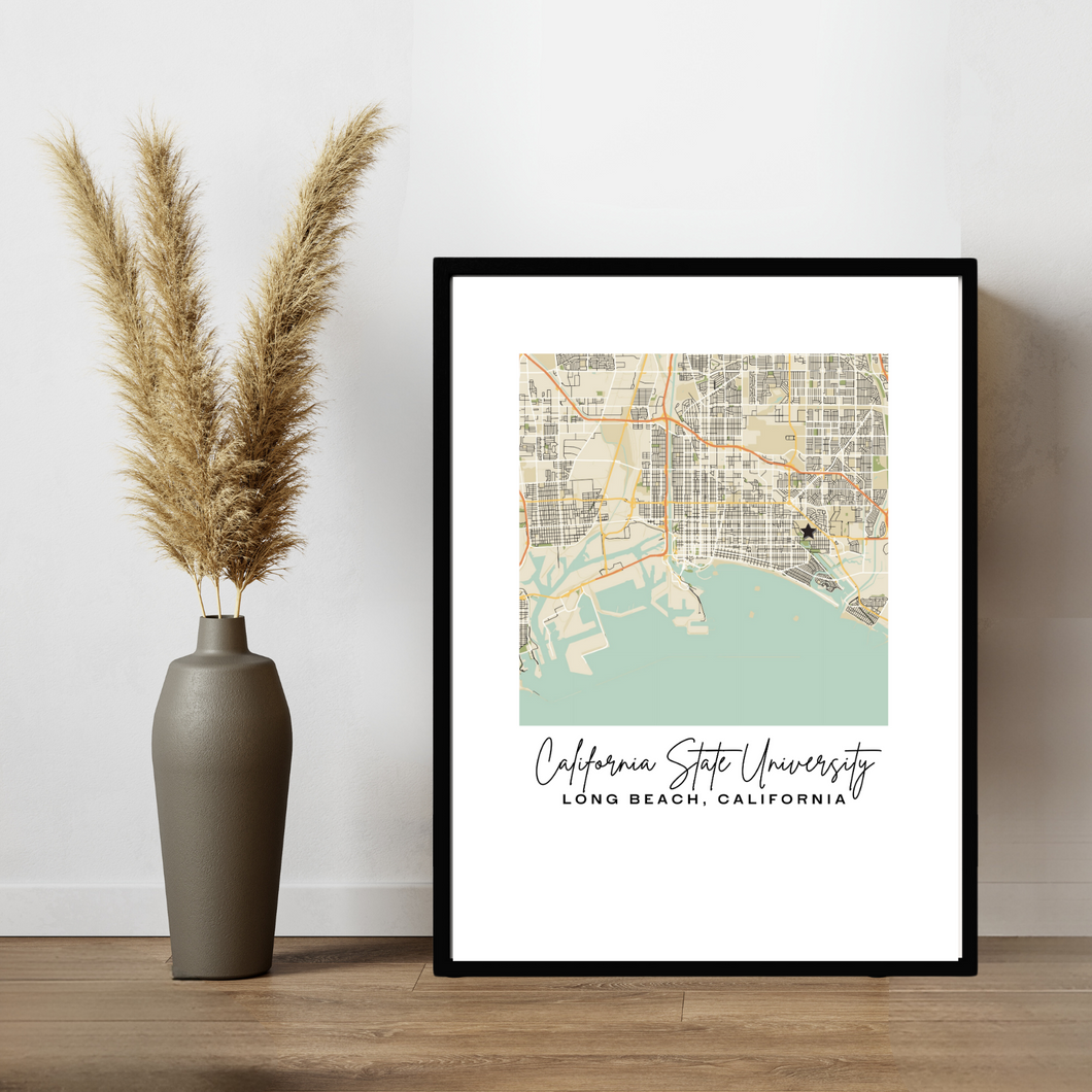 Custom Map Prints - Stlye A (any location, any city, any address)