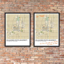 Load image into Gallery viewer, Custom Map Prints - Style C (any location, any city, any address)
